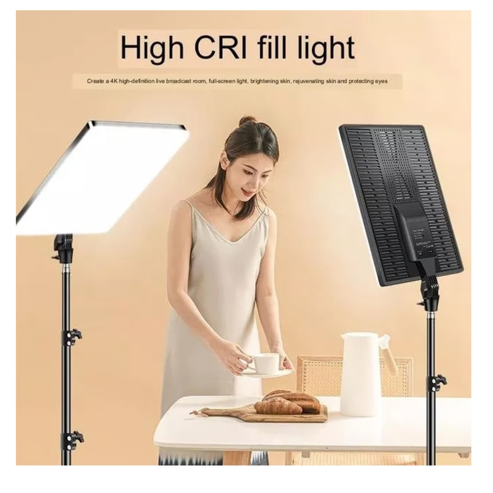 PANEL DE LUZ LED PARA FOTOGRAFÍA Y VIDEO CON TRIPODE L-3560 - 4