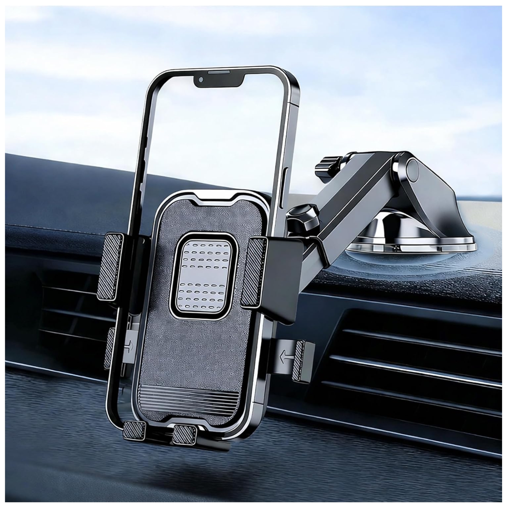 HOLDER DE CELULAR BRYSOON PARA AUTO SOPORTE CELULAR PARA PARABRISAS O TABLETO - 5
