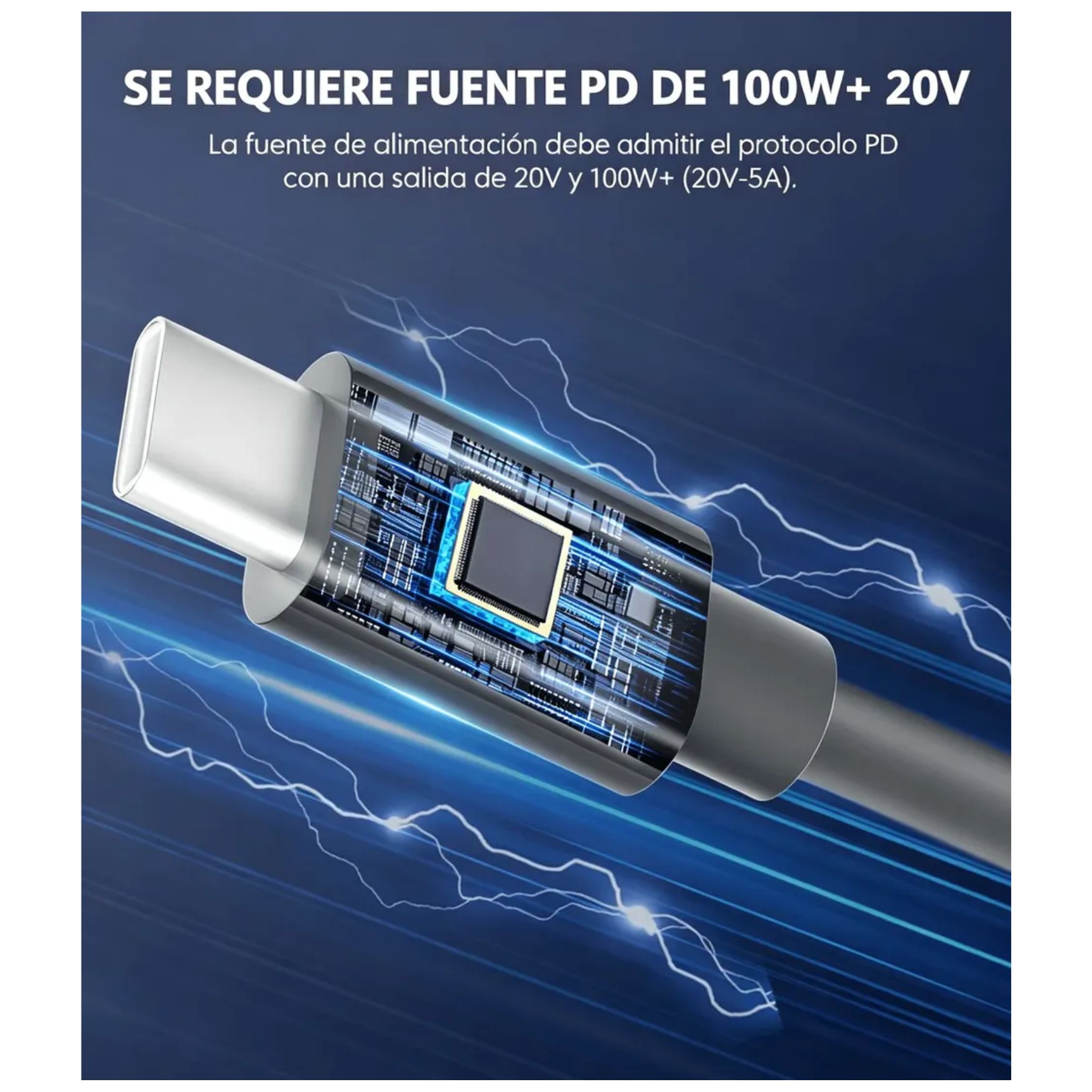 CABLE DE ALIMENTACIÓN PARA STARLINK MINI TIPO C A DC - 5 METROS - 4