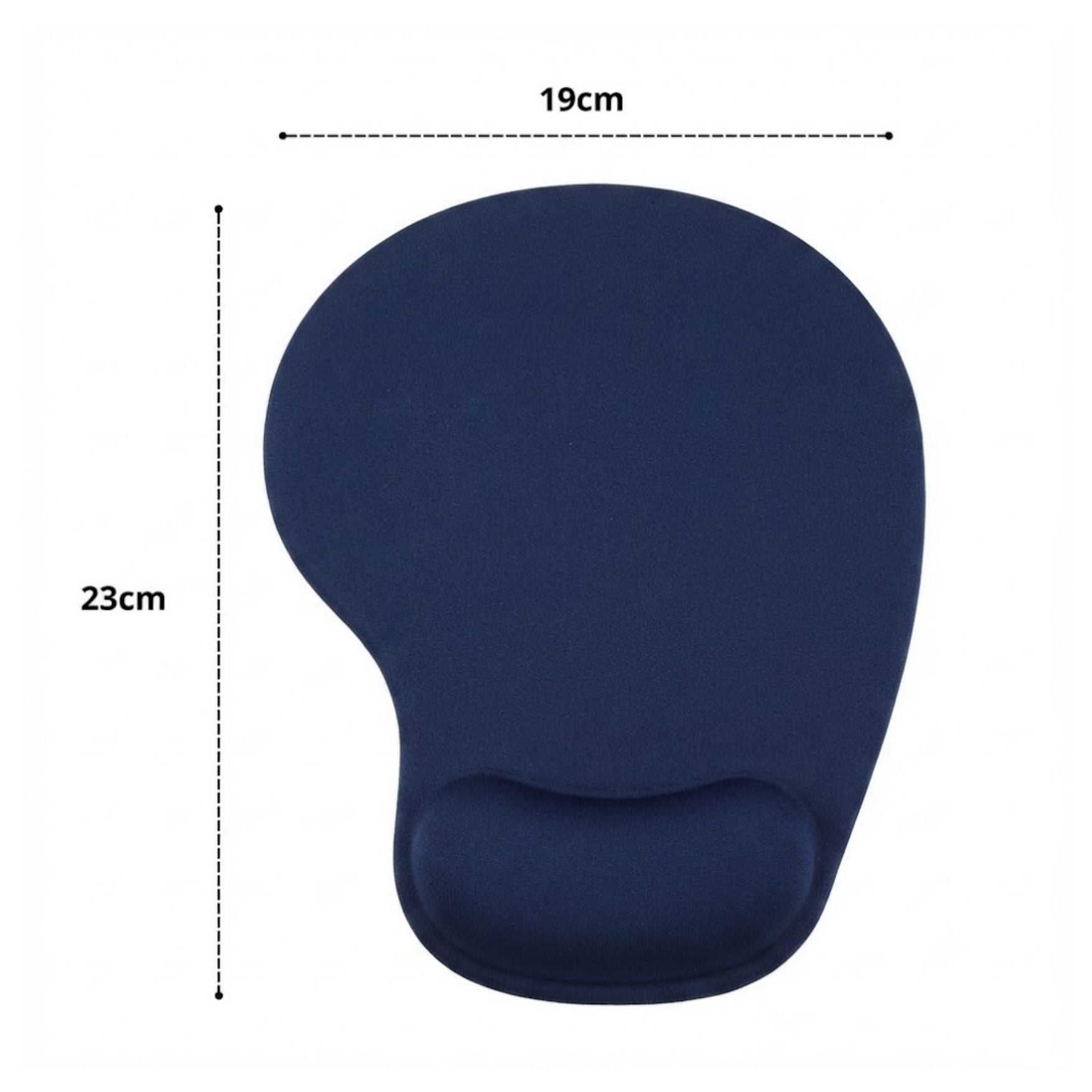MOUSE PAD CON GEL APOYA MUÑECA ERGONÓMICO ANTIDESLIZANTE - 2