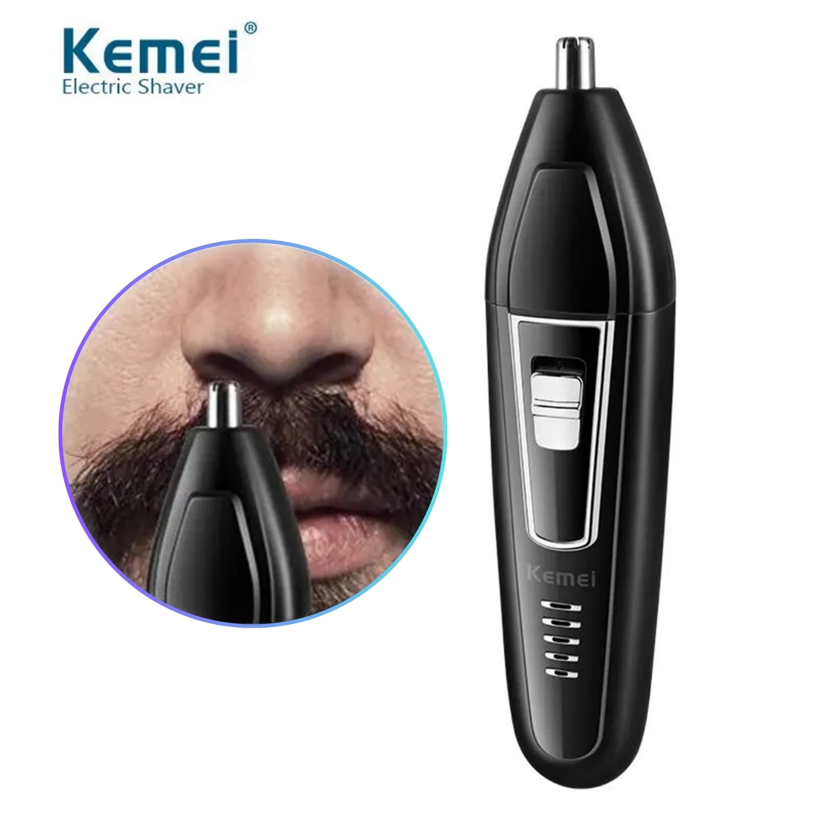 RASURADORA CORTADORA DE PELO KEMEI 3 EN 1 RECARGABLE INALAMBRICO MULTIFUNCIONAL KM-6556 - 3