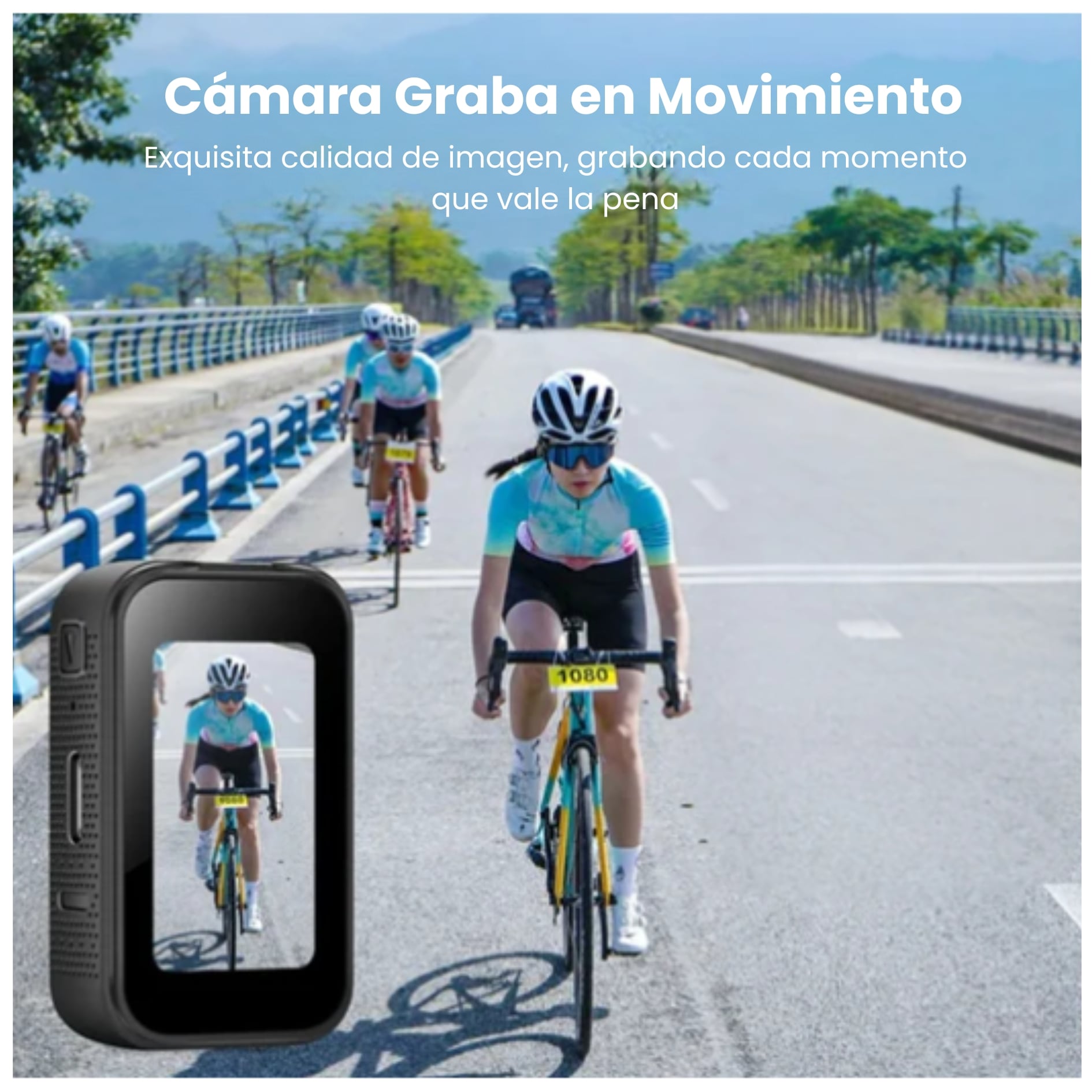 MINI CAMARA DEPORTIVA PORTÁTIL 1080P BODY CAM CORPORAL HDR GRAN ANGULAR 130  GRADOS - 5