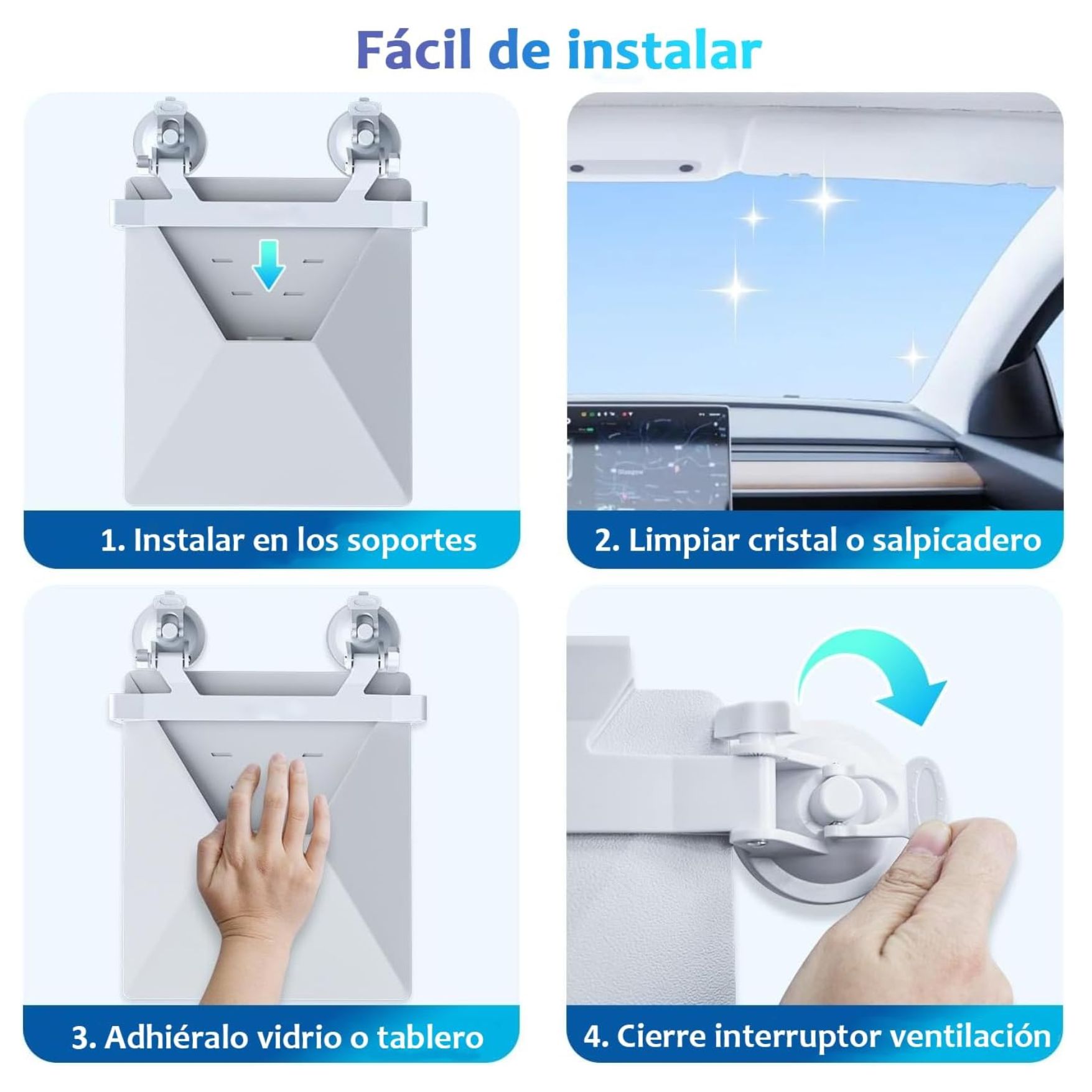 BASE SOPORTE DE ANTENA STARLINK MINI CON VENTOSA PARA CARRO AUTO, BARCOS, CAMPING Y VIAJES - 7