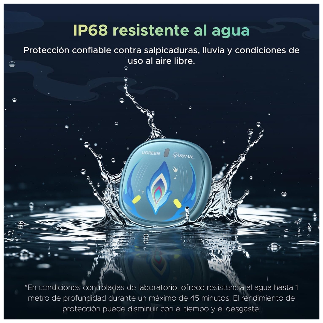 RASTREADOR INTELIGENTE UGREEN FINETRACK MINI PARA IPHONE IP68 EDICIÓN ESPECIAL FT205 - 95900SR - 5
