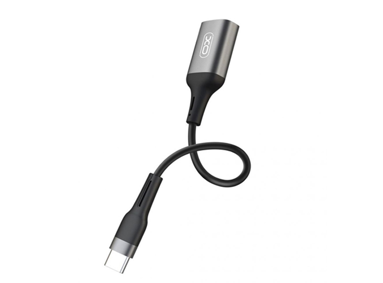 CABLE ADAPTADOR OTG TIPO C A USB XO-NB201 GRIS - 2