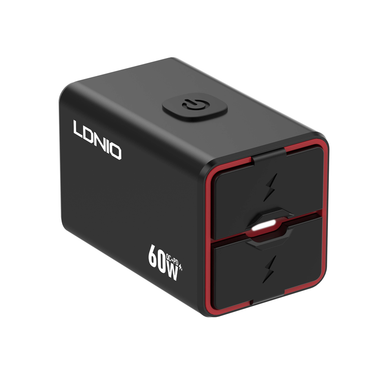 CARGADOR 60W PARA MOTOCICLETA 2 PUERTOS IPX6 LDNIO C108 C/ RÁPIDA - 5
