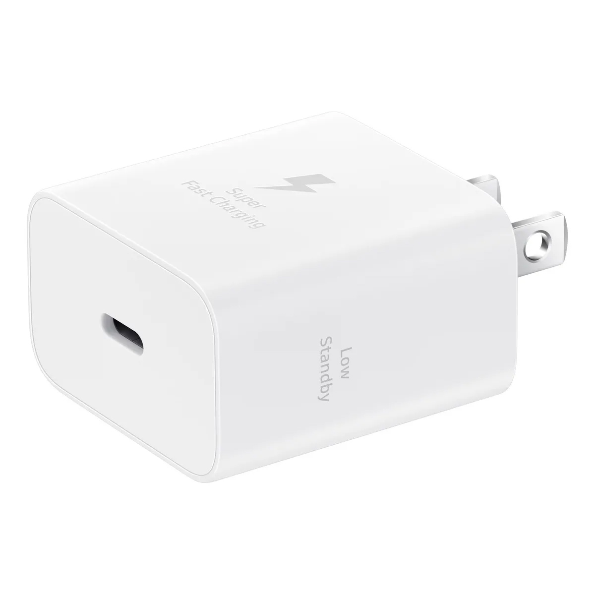 CARGADOR 25W SIN CABLE BLANCO PARA GALAXY A07 BLANCO - 2