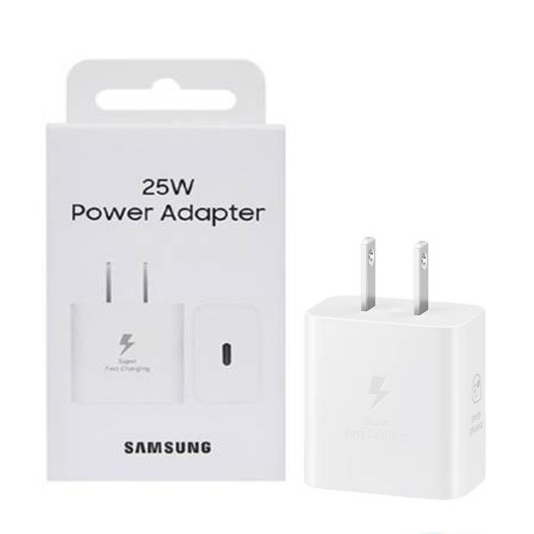 CARGADOR 25W SIN CABLE BLANCO PARA GALAXY A07 BLANCO - 4