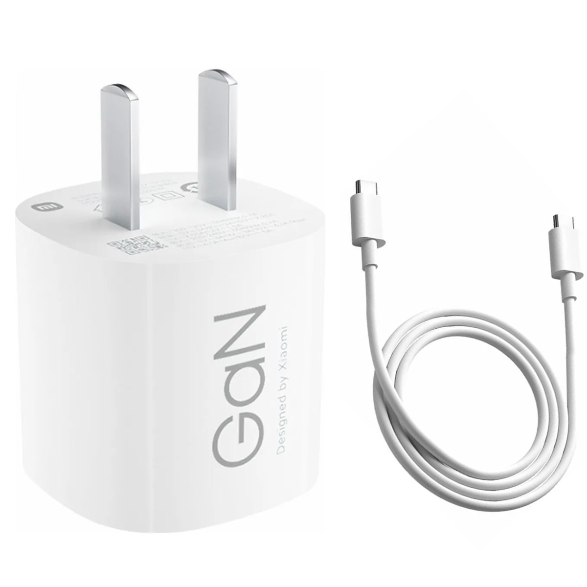 CARGADOR XIAOMI 45W GAN PUDDING CHARGER SET (USB-C) BLANCO - 5