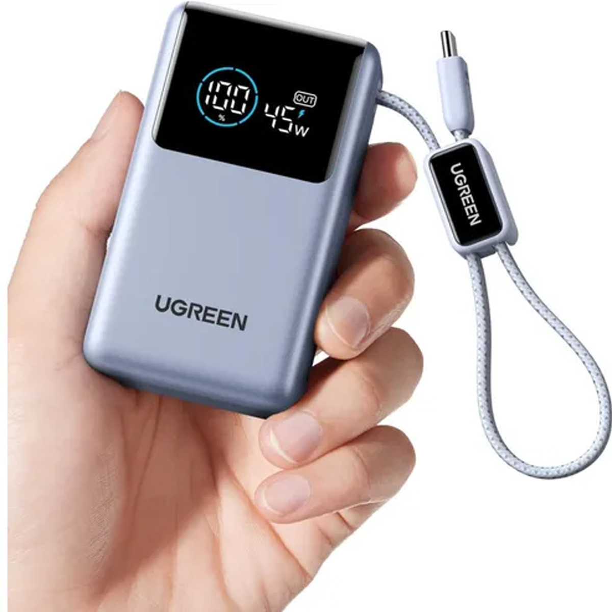 CARGADOR PORTÁTIL UGREEN 55W 10000MAH - MODELO PB727 / 75701B - 2