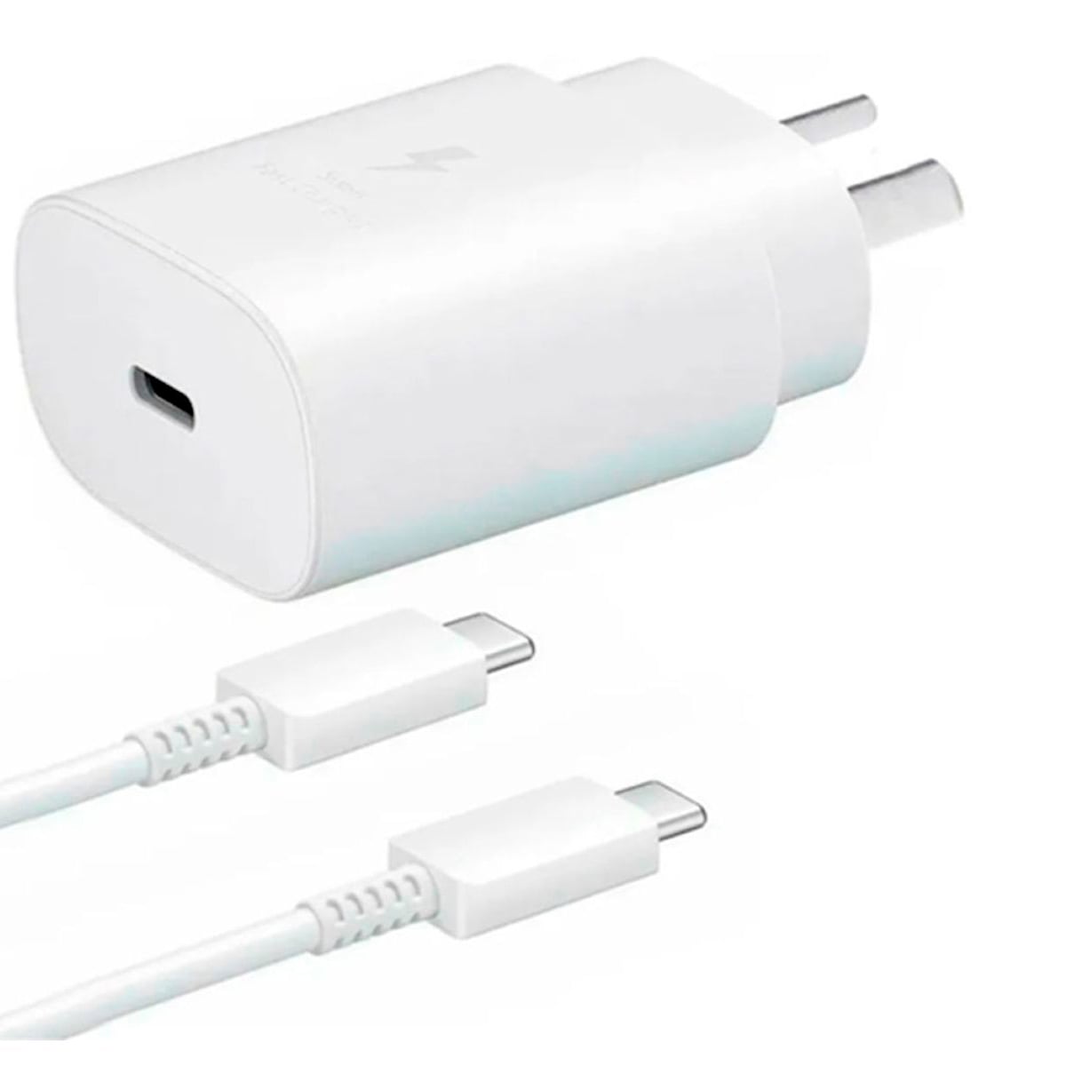 CARGADOR 25W CON CABLE PARA GALAXY SERIE A BLANCO - 5