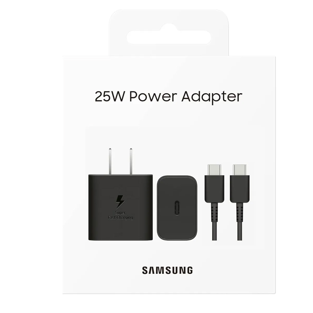 CARGADOR SAMSUNG TIPO C SUPER CARGA RÁPIDA 25W NEGRO - 4