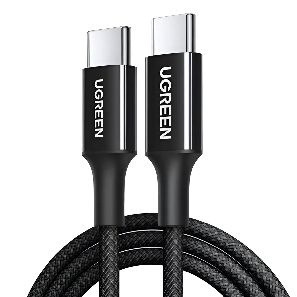 CABLE UGREEN USB-C A USB-C 1 METRO 60W L501 - NEGRO - 2