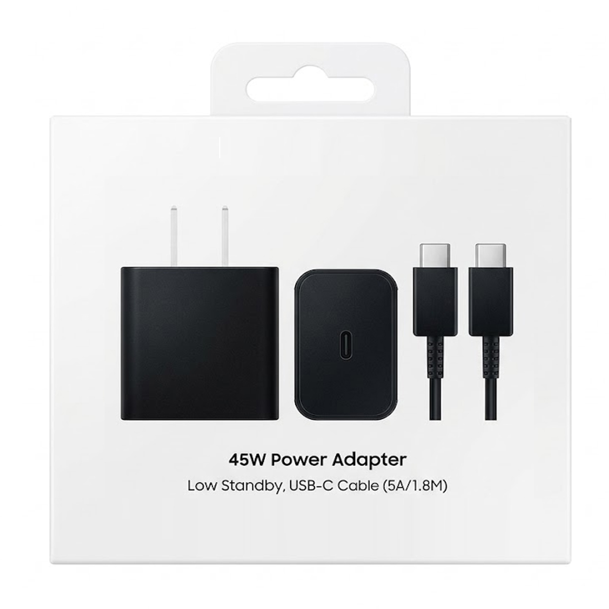 CARGADOR 45W CON CABLE 1.8M PARA MODELOS SAMSUNG - 1