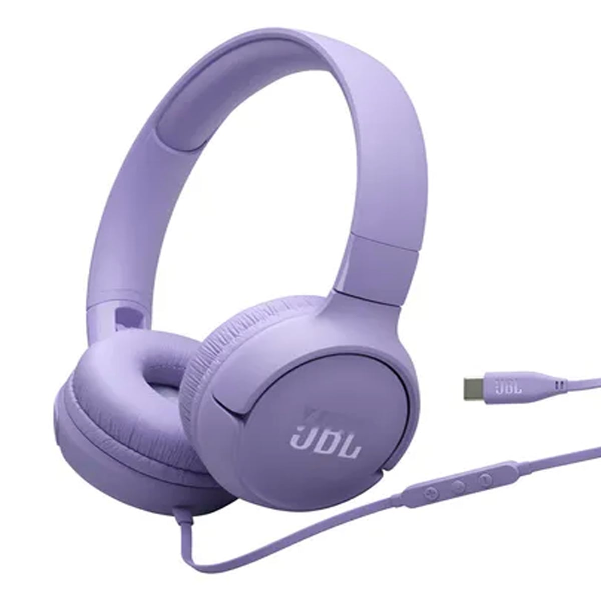 AUDIFONOS JBL TUNE 520C CON CONECTOR TIPO-C - LILA - 1