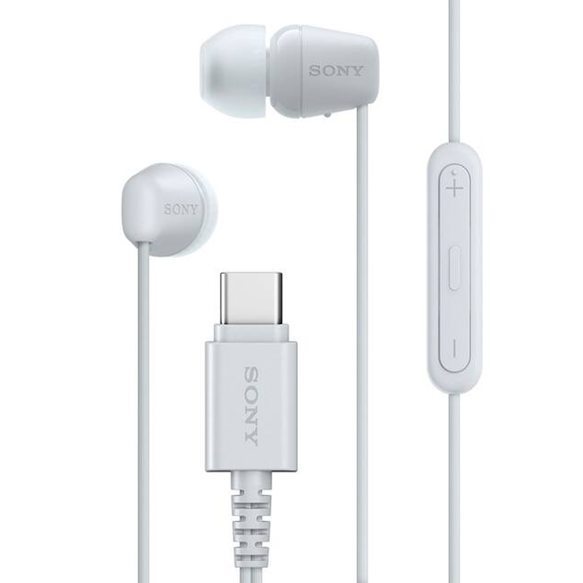 AUDÍFONOS INTERNOS USB-C CON CABLE IER-EX15C - BLANCO - 1