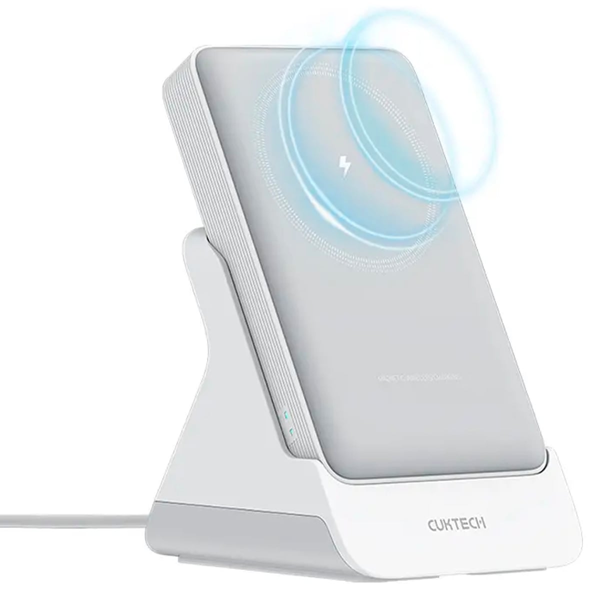 BATERÍA PORTÁTIL MAGNÉTICA CUKTECH 10000MAH PARA IOS Y ANDROID CARGA RÁPIDA 20W - 1