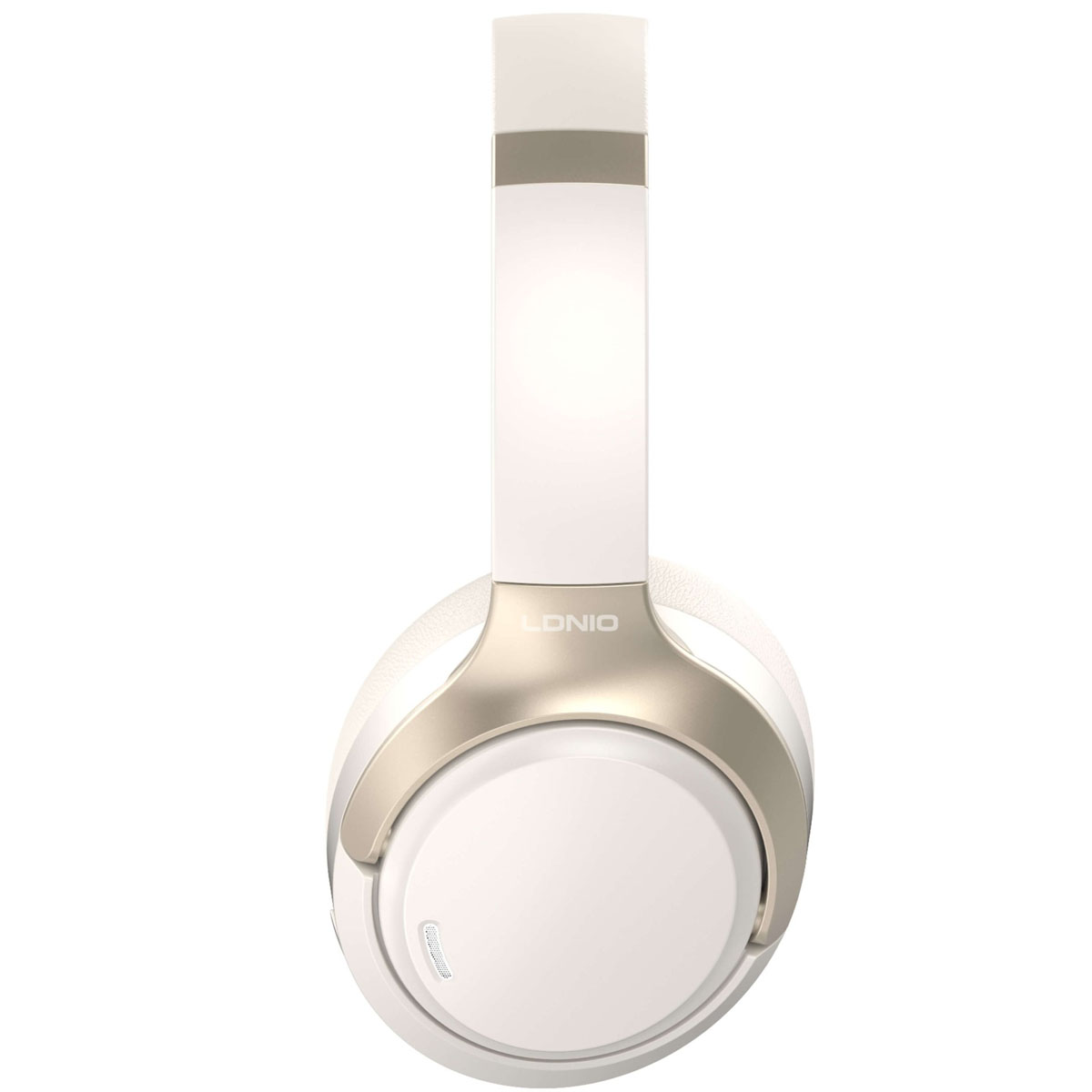 AUDÍFONOS INALÁMBRICOS LDNIO H02 ANC BLUETOOTH 5.4 HIFI 49H BATERÍA - BLANCO - 3
