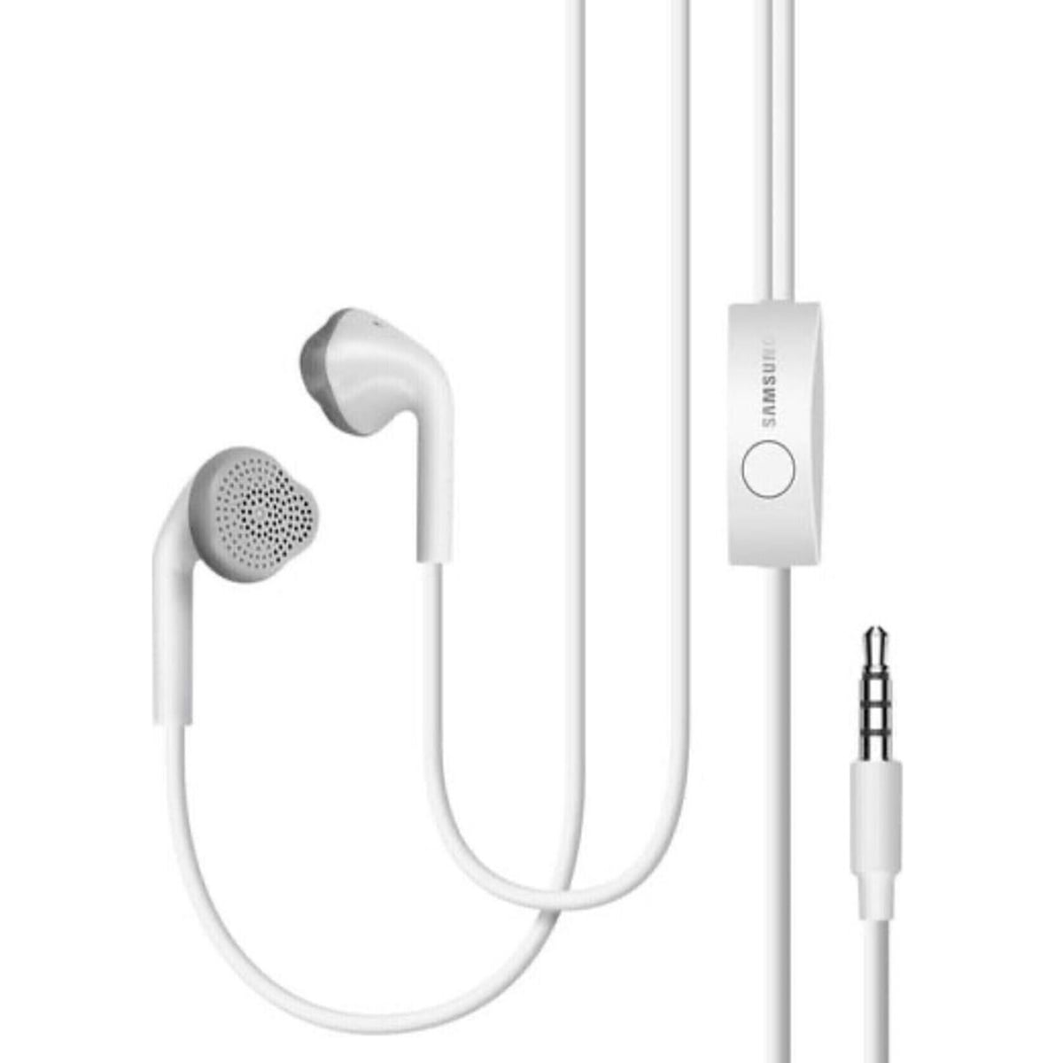 AUDIFONOS SAMSUNG IN-EAR JACK 3.5MM MANOS LIBRES MICROFONO SONIDO ESTEREO BLANCO - 5