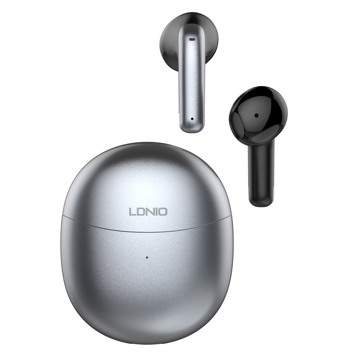AUDÍFONOS BLUETOOTH LDNIO T10 CON CANCELACIÓN DE RUIDO ENC - NEGRO - 1