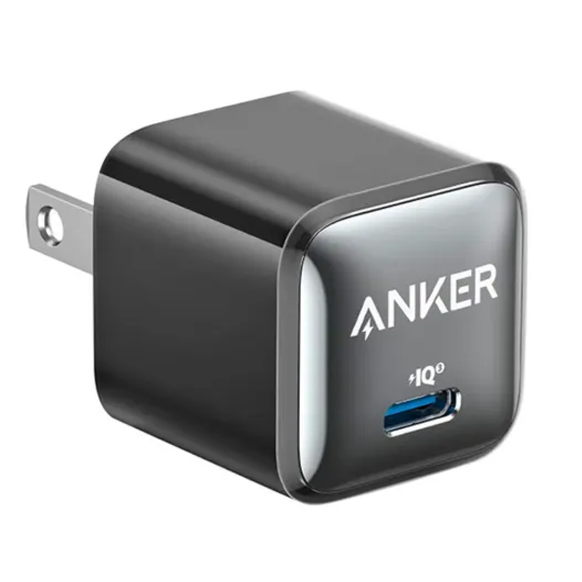 CARGADOR RAPIDO ANKER 511 NANO PRO 20W USB-C PARA IPHONE Y SAMSUNG NEGRO - 2