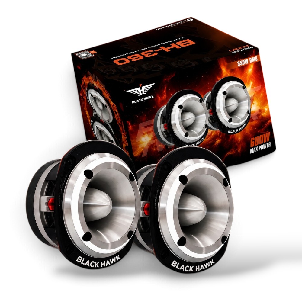 PARLANTES BLACKHAWK BH-360 TWEETER 4 PULGADAS 600W 350RMS - 1