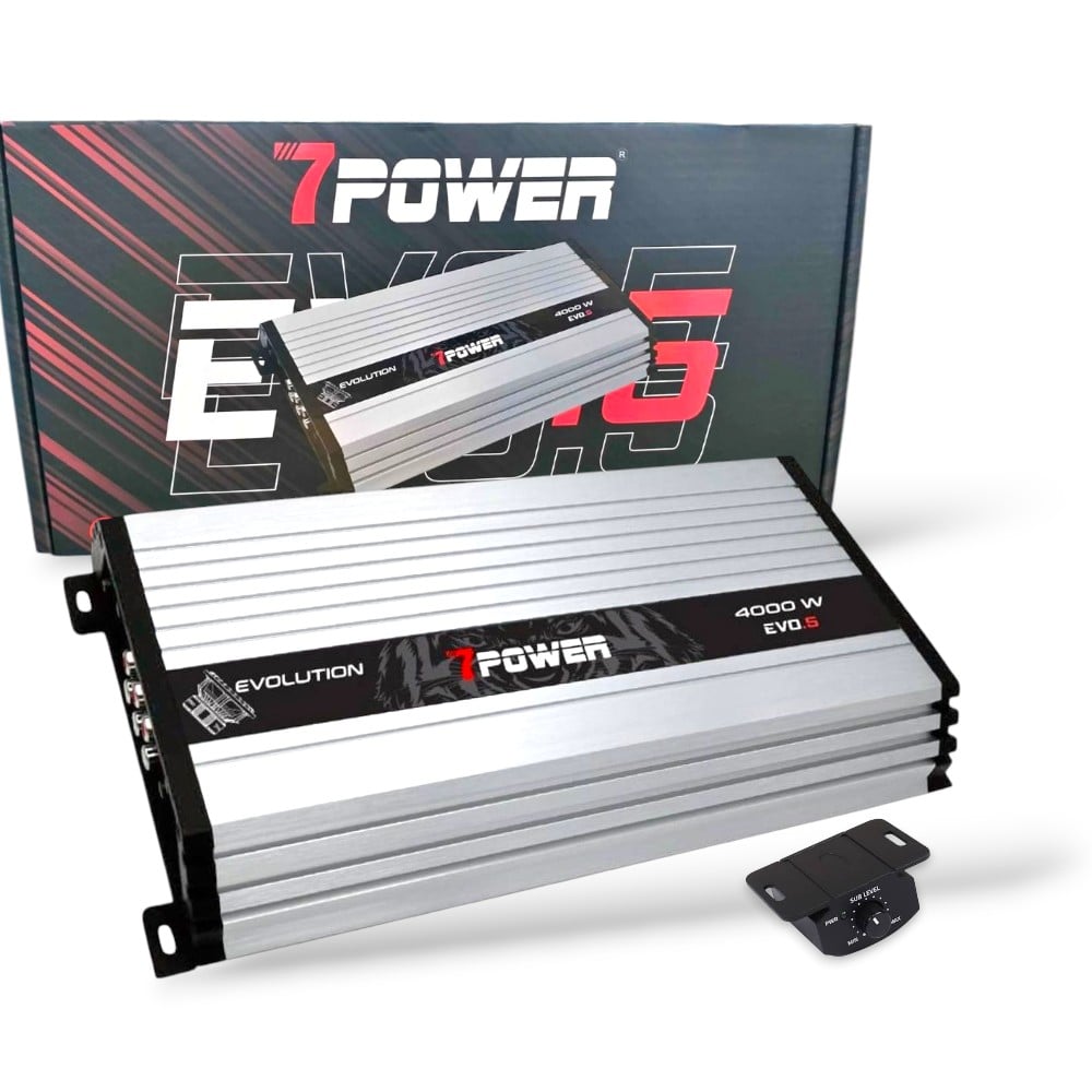 AMPLIFICADOR 7POWER EVO5 5 CANALES 4000 WATTS - 3