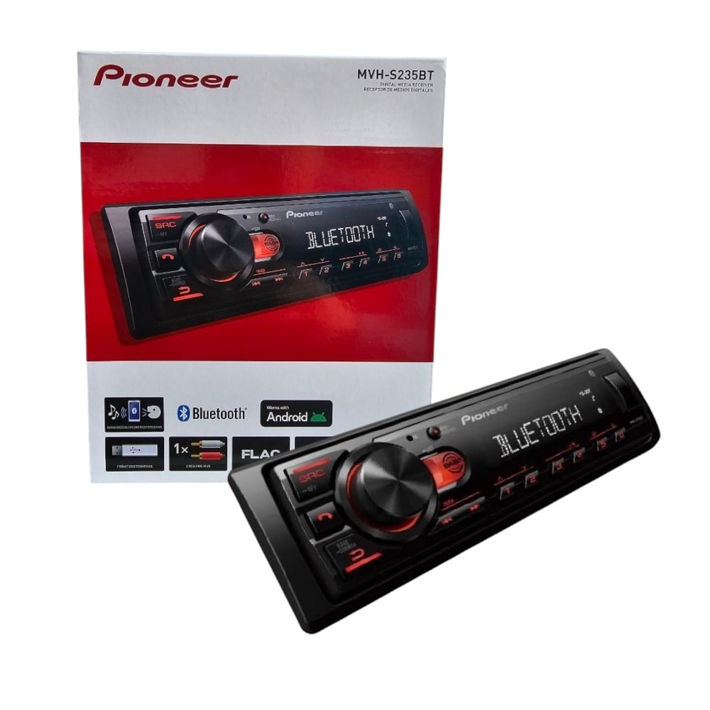 AUTORADIO PIONEER MVHS235BT BLUETOOTH NUEVO - 1