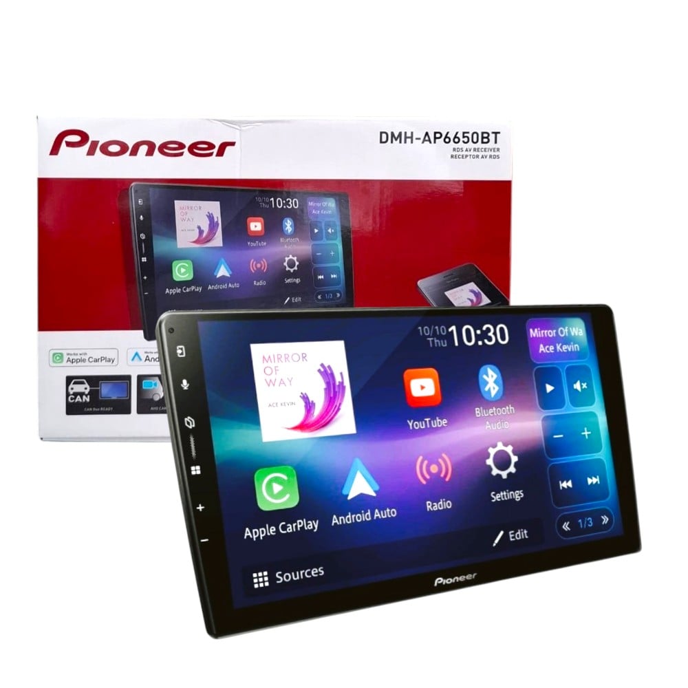 PANTALLA PIONEER 9″ APPLE CARPLAY ANDROID AUTO DMH-AP6650BT - 1
