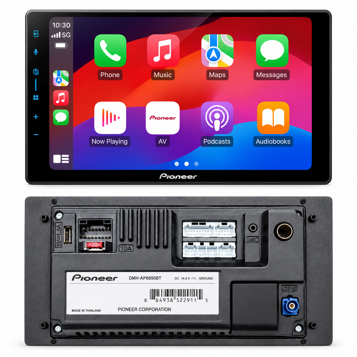 PANTALLA PIONEER 9″ APPLE CARPLAY ANDROID AUTO DMH-AP6650BT - 3