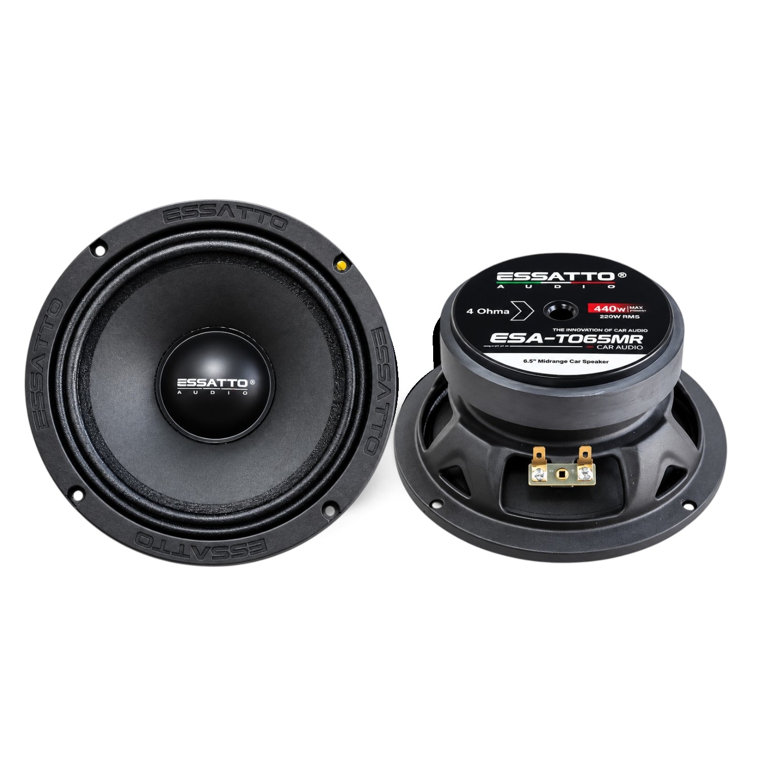 PARLANTES MEDIOS RANGO 6.5 PULGADAS 440W ESSATTO AUDIO - 2