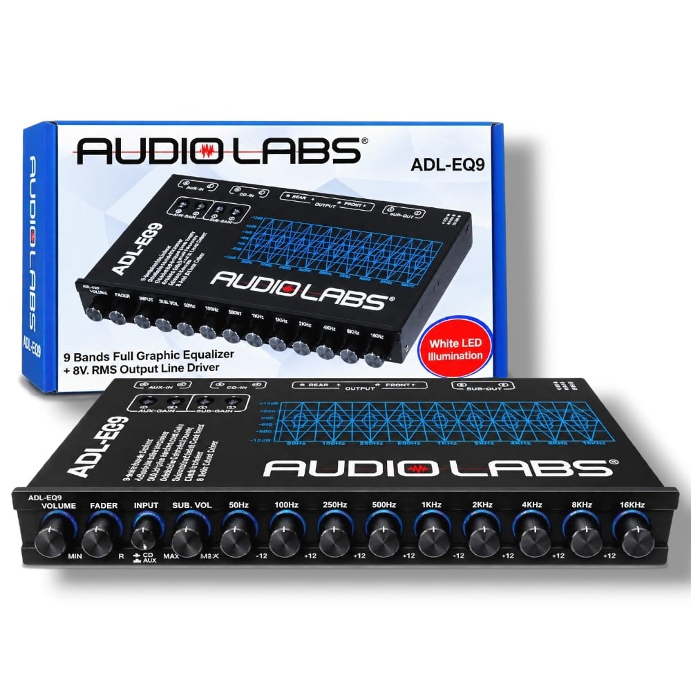 PREVIO ECUALIZADOR 9 BANDAS - AUDIOLABS - 1