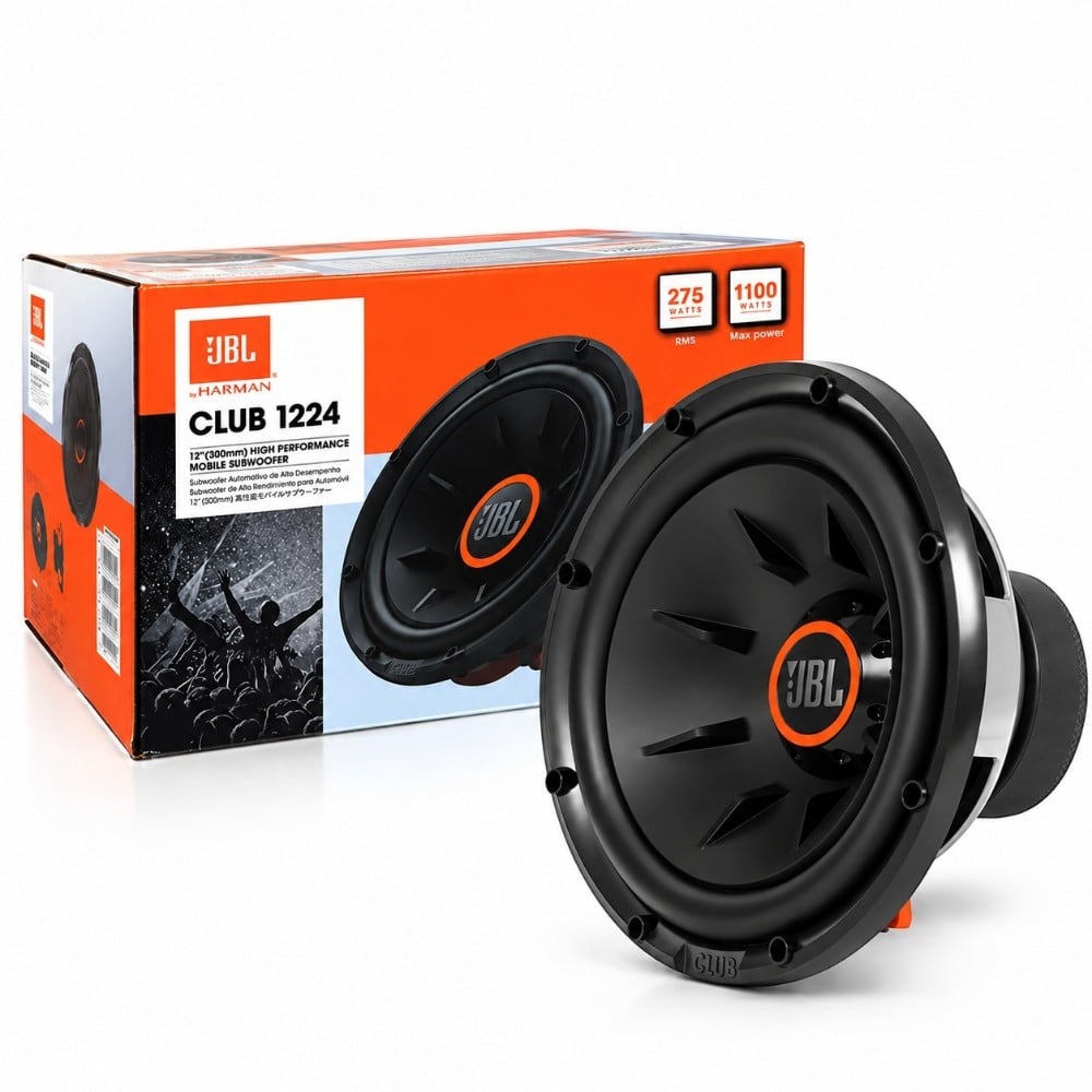 SUBWOOFER 12 PULGADAS 1100W JBL CLUB 1224 - 1