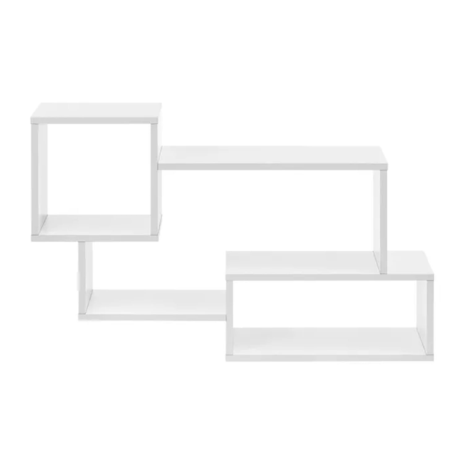 REPISA LEMUEBLE BLANCO FLOTANTE MELAMINA 87X54X18CM - 4