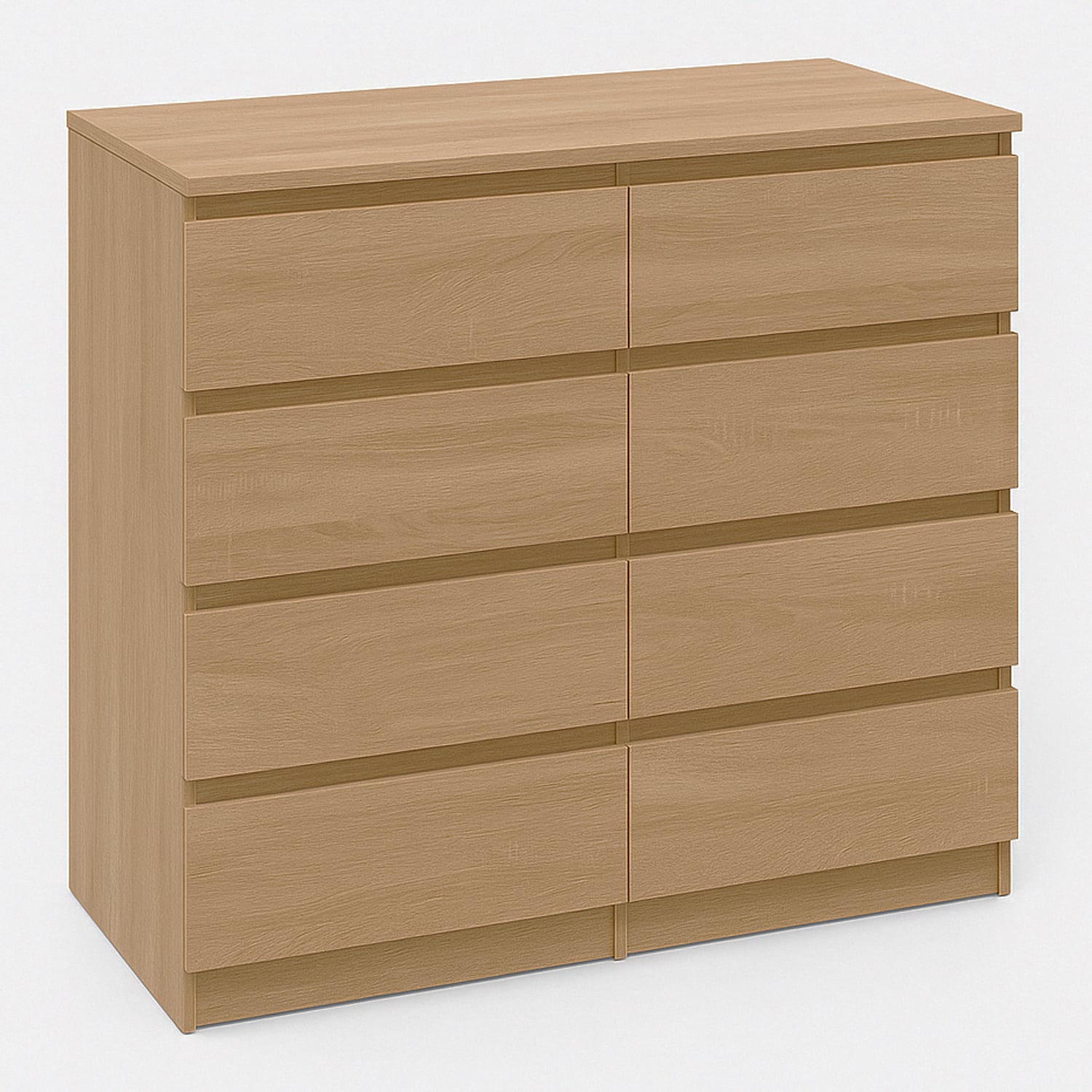 COMODA MELAMINA DUNA 8 CAJONES-120CM - 4