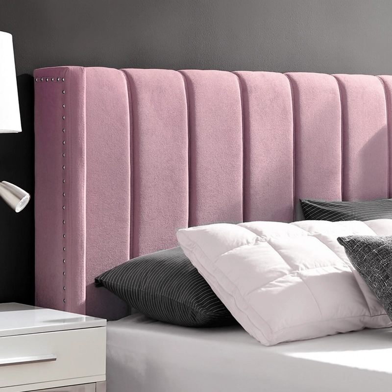 CAMA LEMUEBLE TAPIZADA LISTÓN NIA PALO ROSA 1.5 PLZ - 3