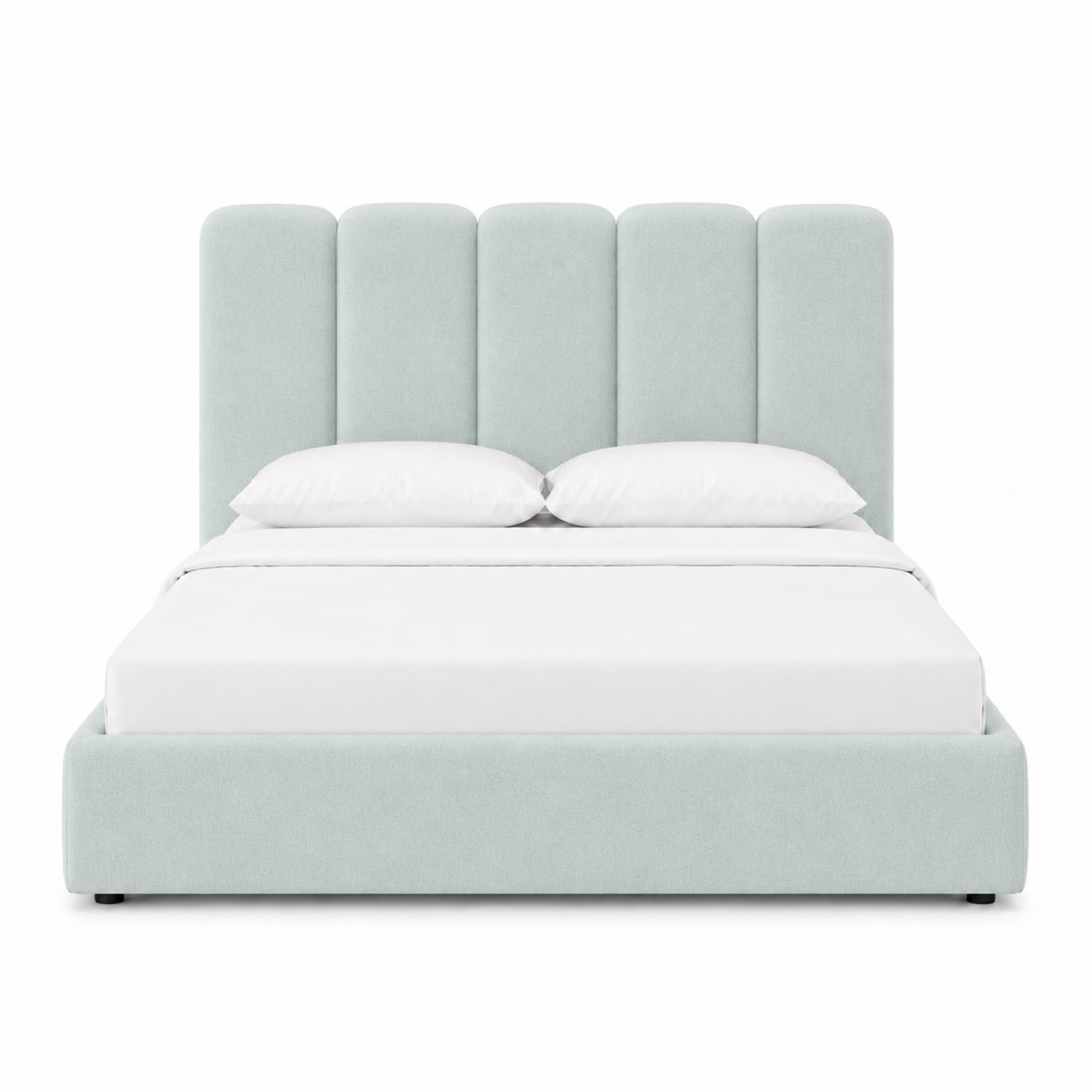 CAMA TAPIZADA LISTÓN SIENNA 1.5 PLZ - 1