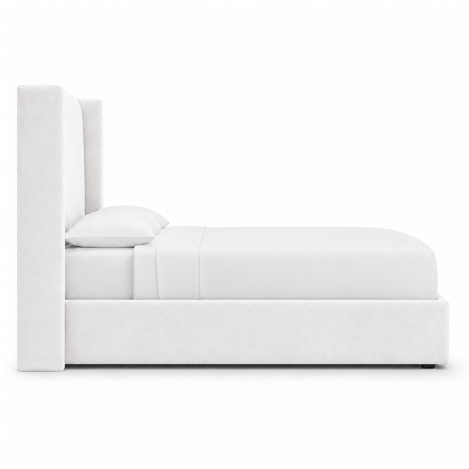 CAMA TAPIZADA LISA NAIA CRUDO 1.5 PLZ - 3