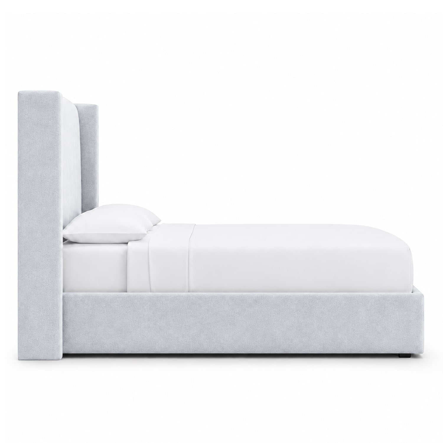 CAMA TAPIZADA LISA NAIA PLATA QUEEN - 3