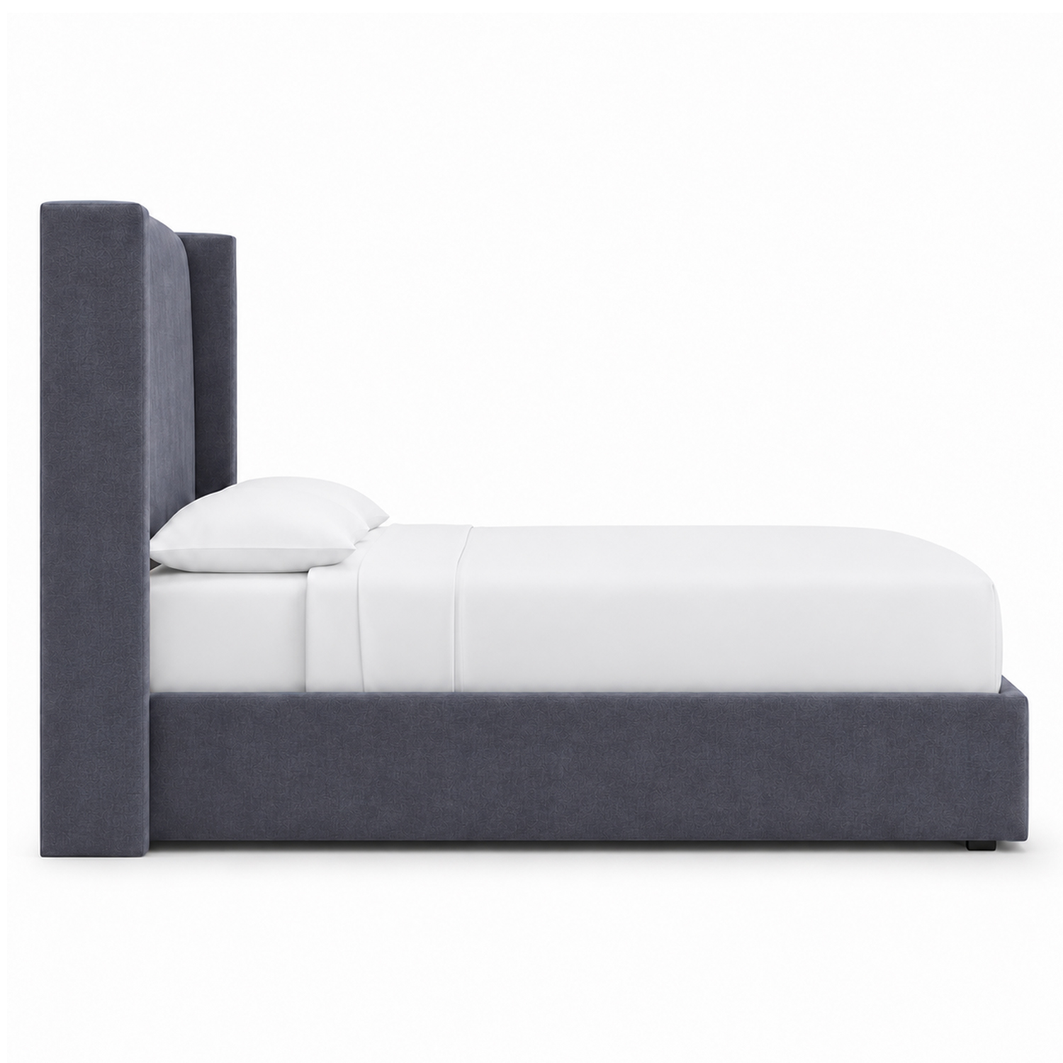 CAMA TAPIZADA LISA NAIA GRIS OSCURO 1.5 PLZ - 3