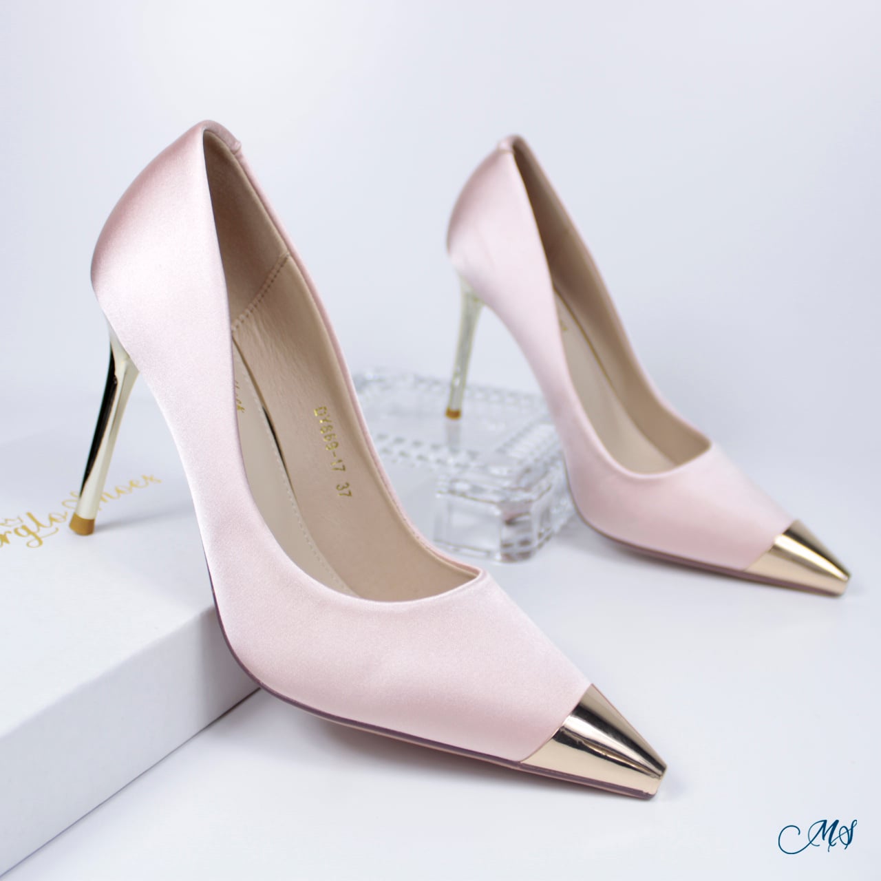 ZAPATOS DE VESTIR MUJER MARGLO SHOES ROSADO BEBÉ M20 - 5