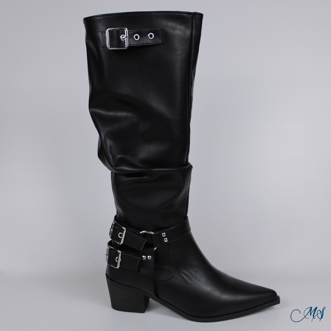 BOTAS MUJER MARGLO SHOES NEGRO M61 - 1