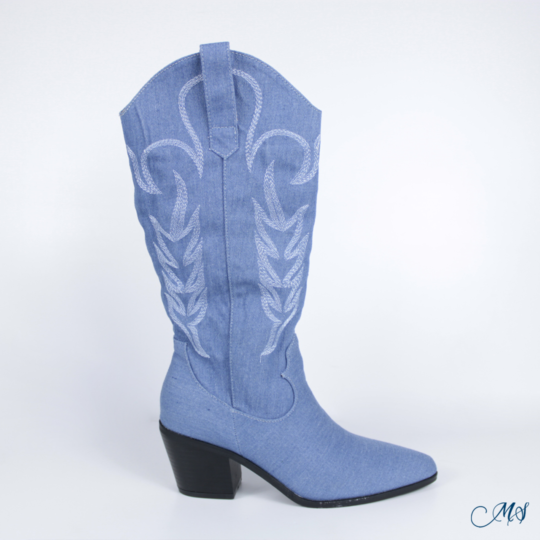 BOTAS MUJER MARGLO SHOES CELESTE M32 - 1