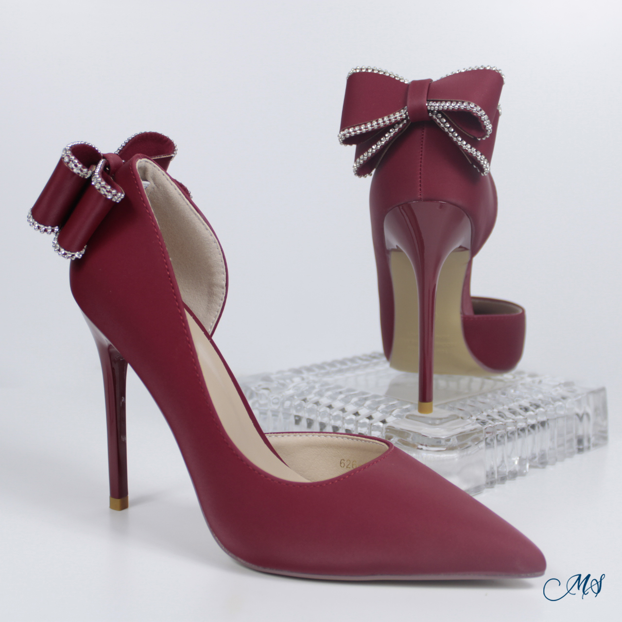 ZAPATOS DE VESTIR ROJO M28 - 1