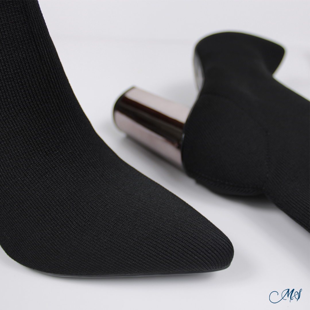BOTINES CORTAS MUJER NEGRO M47 - 3