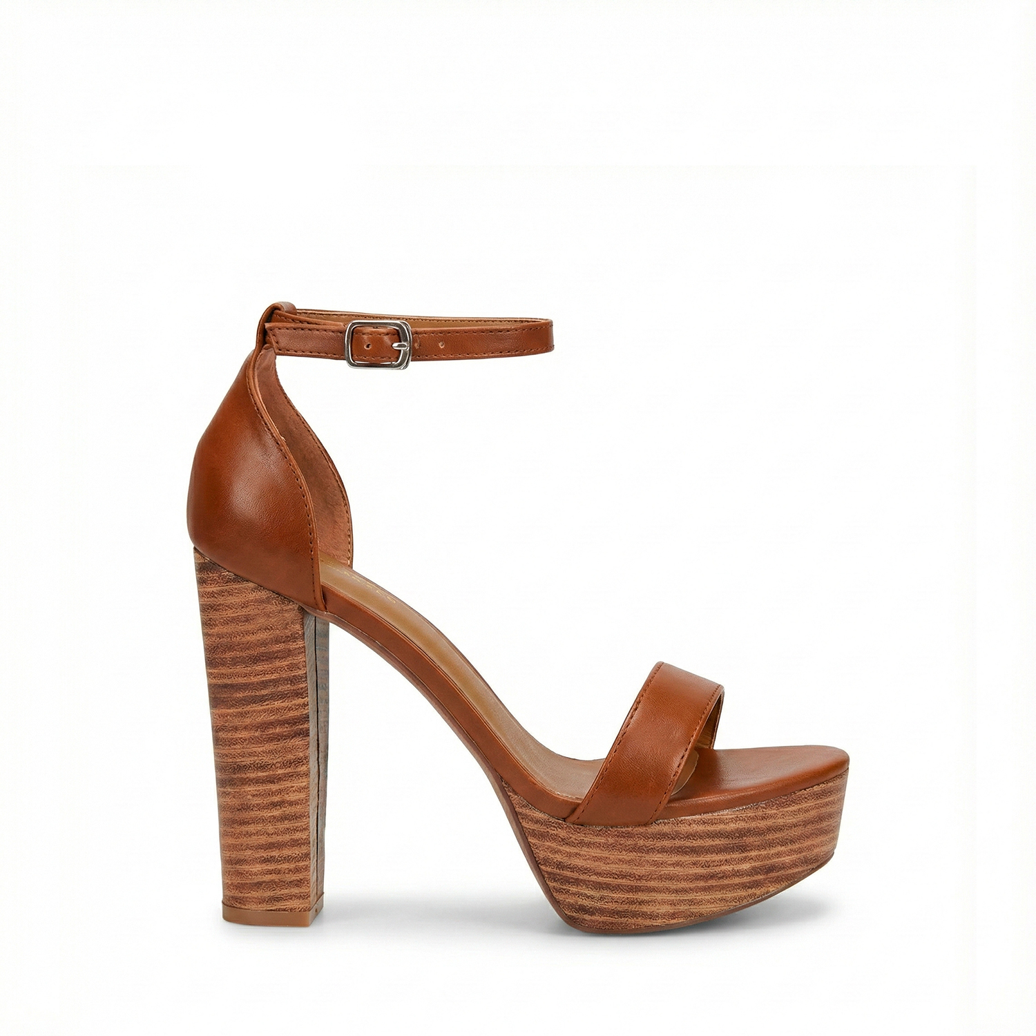 SANDALIAS ALTAS MUJER MARRÓN M56 - 2
