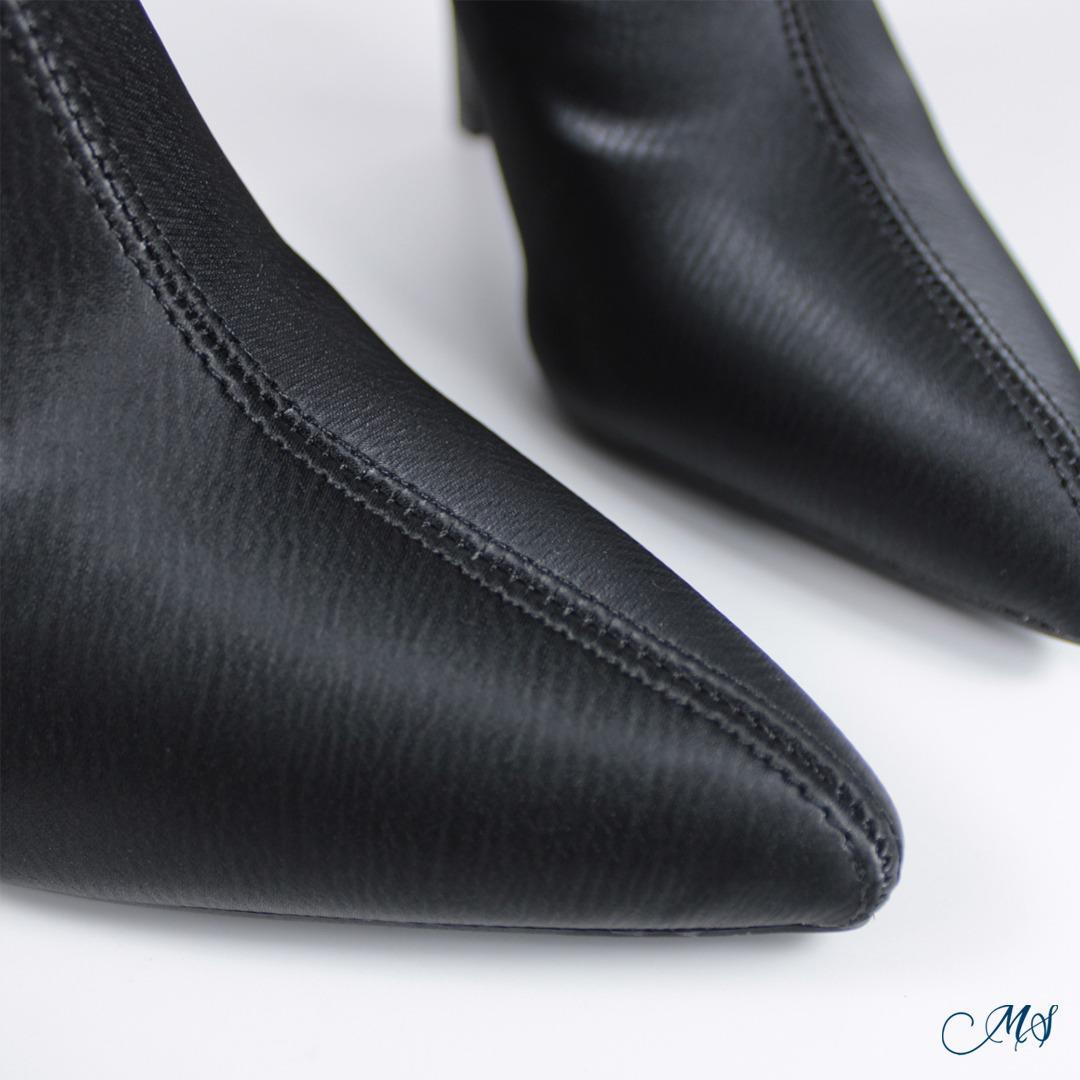 BOTAS CORTAS MUJER MARGLO SHOES NEGRO M03 - 3