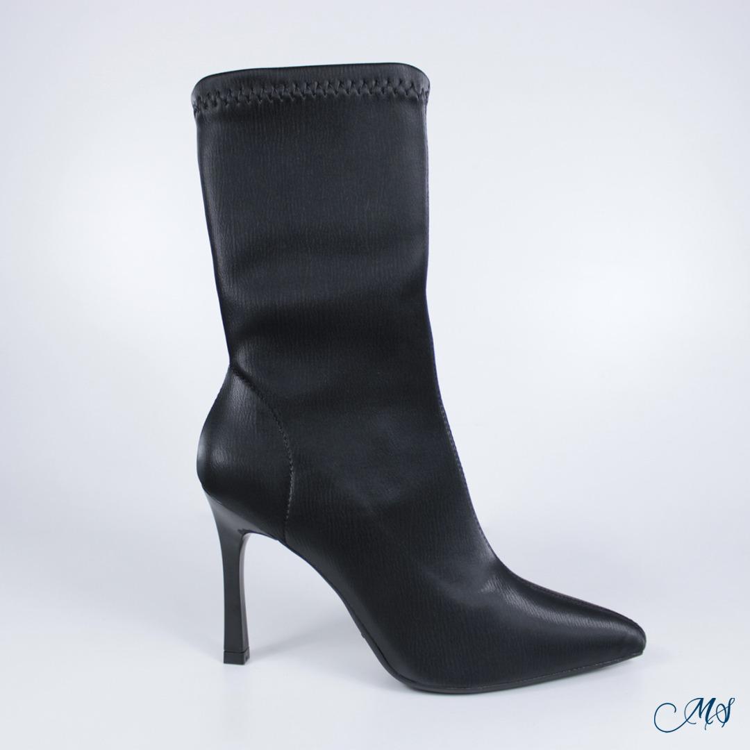 BOTAS CORTAS MUJER MARGLO SHOES NEGRO M03 - 4