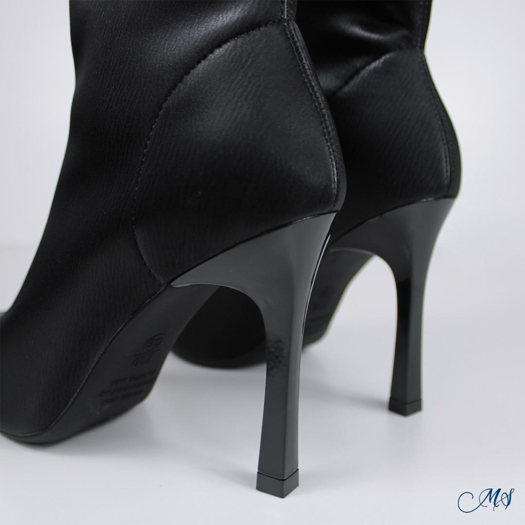 BOTAS CORTAS MUJER MARGLO SHOES NEGRO M03 - 5
