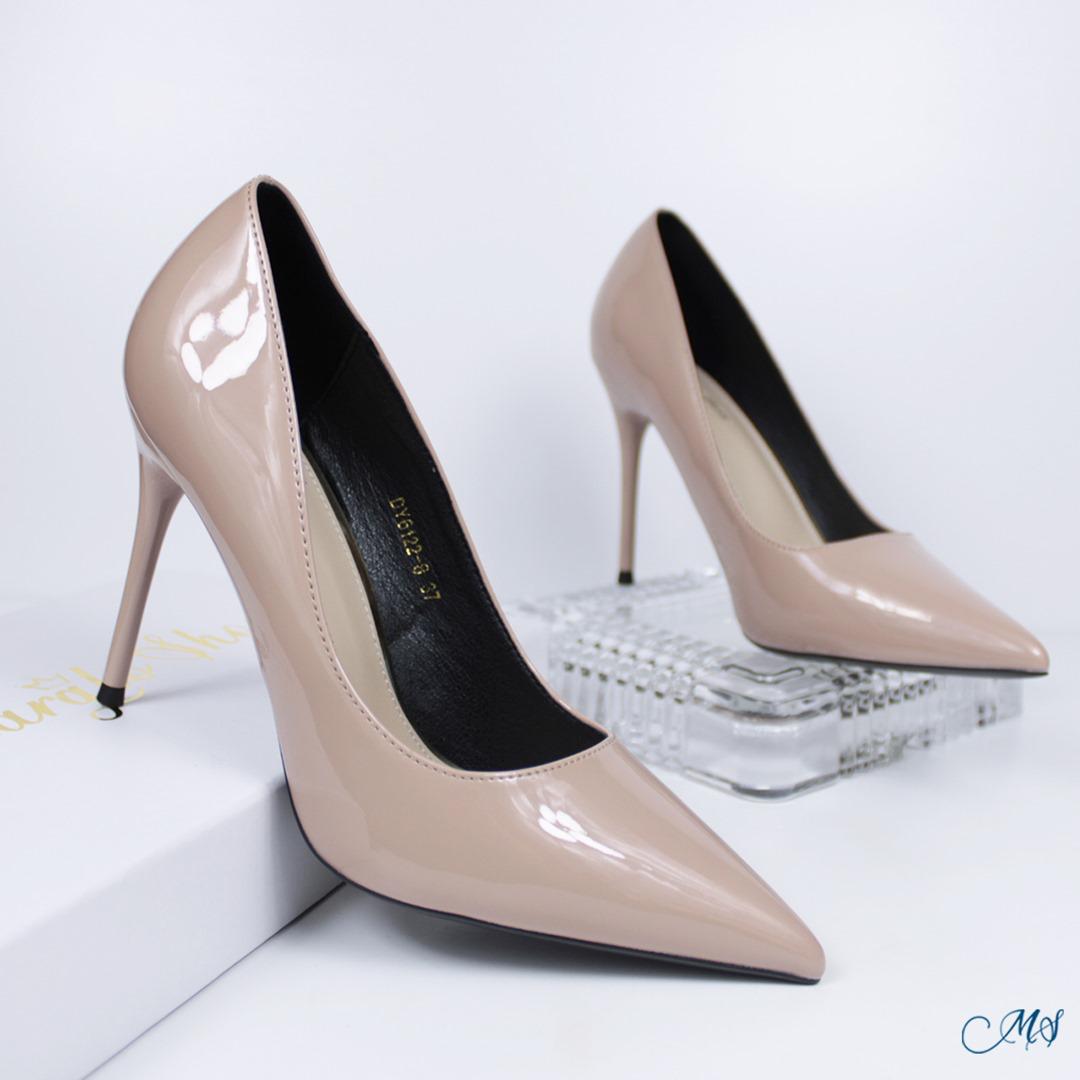 ZAPATOS DE VESTIR MUJER MARGLO SHOES NUDE STILETTOS M04 - 1